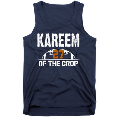 Kareem Of The Crop Number 27 Football Tank Top