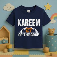 Kareem Of The Crop Number 27 Football Toddler T-Shirt