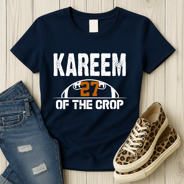 Kareem Of The Crop Number 27 Football Womens T-Shirt