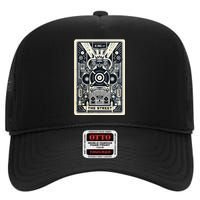 King Of The Street High Crown Mesh Back Trucker Hat