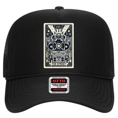 King Of The Street High Crown Mesh Back Trucker Hat