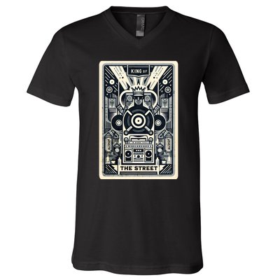 King Of The Street V-Neck T-Shirt