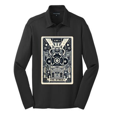 King Of The Street Silk Touch Performance Long Sleeve Polo