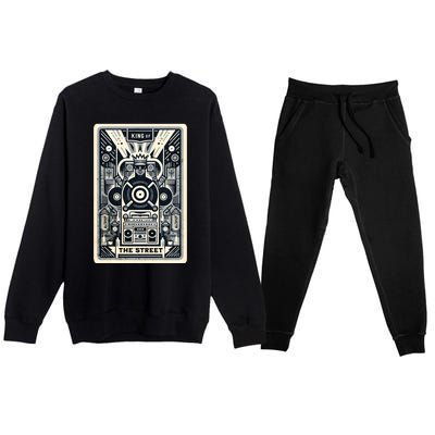 King Of The Street Premium Crewneck Sweatsuit Set