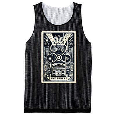 King Of The Street Mesh Reversible Basketball Jersey Tank