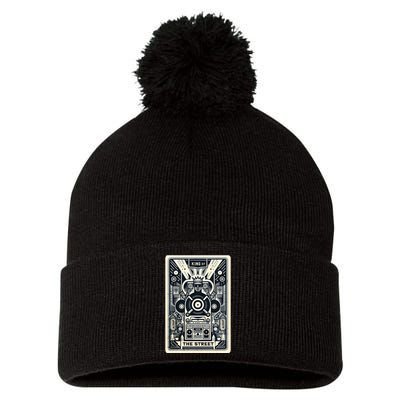 King Of The Street Pom Pom 12in Knit Beanie