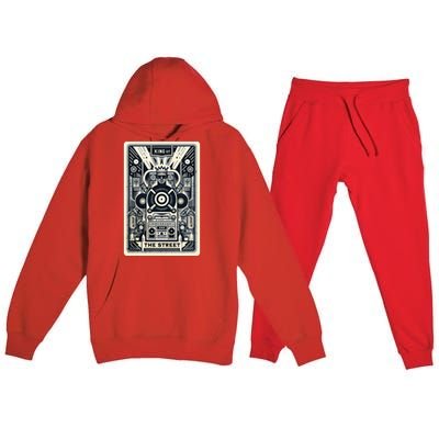 King Of The Street Premium Hooded Sweatsuit Set