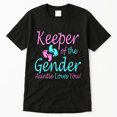 Keeper Of The Gender Auntie Love You Tall T-Shirt