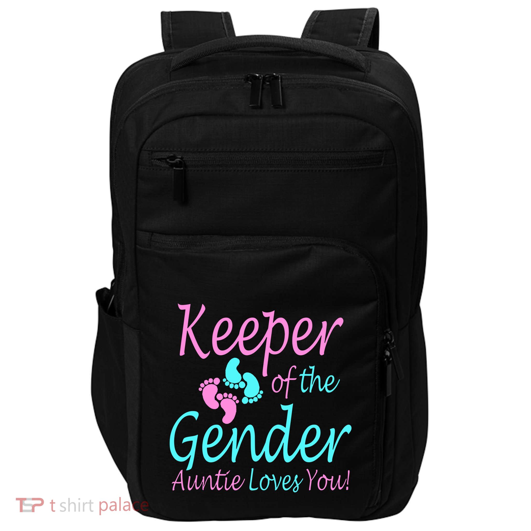 Keeper Of The Gender Auntie Love You Impact Tech Backpack