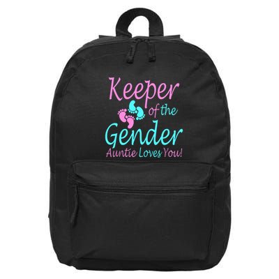 Keeper Of The Gender Auntie Love You 16 in Basic Backpack