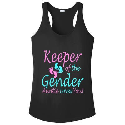 Keeper Of The Gender Auntie Love You Ladies PosiCharge Competitor Racerback Tank