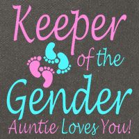 Keeper Of The Gender Auntie Love You Cotton Canvas Backpack
