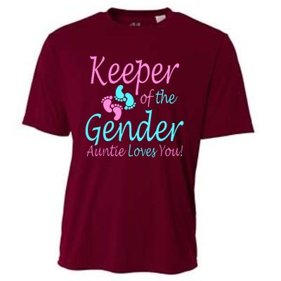 Keeper Of The Gender Auntie Love You Cooling Performance Crew T-Shirt