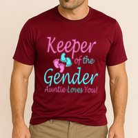 Keeper Of The Gender Auntie Love You Cooling Performance Crew T-Shirt