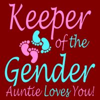 Keeper Of The Gender Auntie Love You Cooling Performance Crew T-Shirt