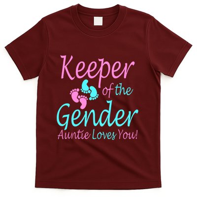 Keeper Of The Gender Auntie Love You T-Shirt