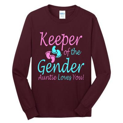 Keeper Of The Gender Auntie Love You Tall Long Sleeve T-Shirt