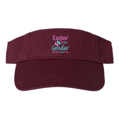Keeper Of The Gender Auntie Love You Visor