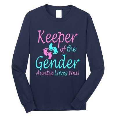 Keeper Of The Gender Auntie Love You Long Sleeve Shirt