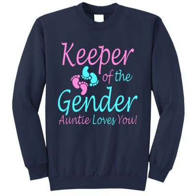 Keeper Of The Gender Auntie Love You Sweatshirt