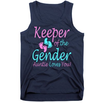 Keeper Of The Gender Auntie Love You Tank Top