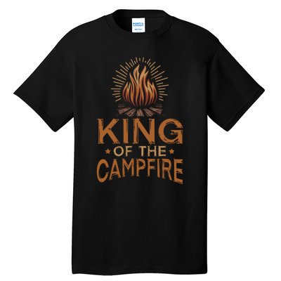 King Of The Campfire Vintage Tall T-Shirt