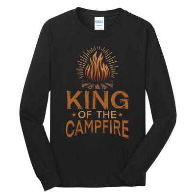 King Of The Campfire Vintage Tall Long Sleeve T-Shirt