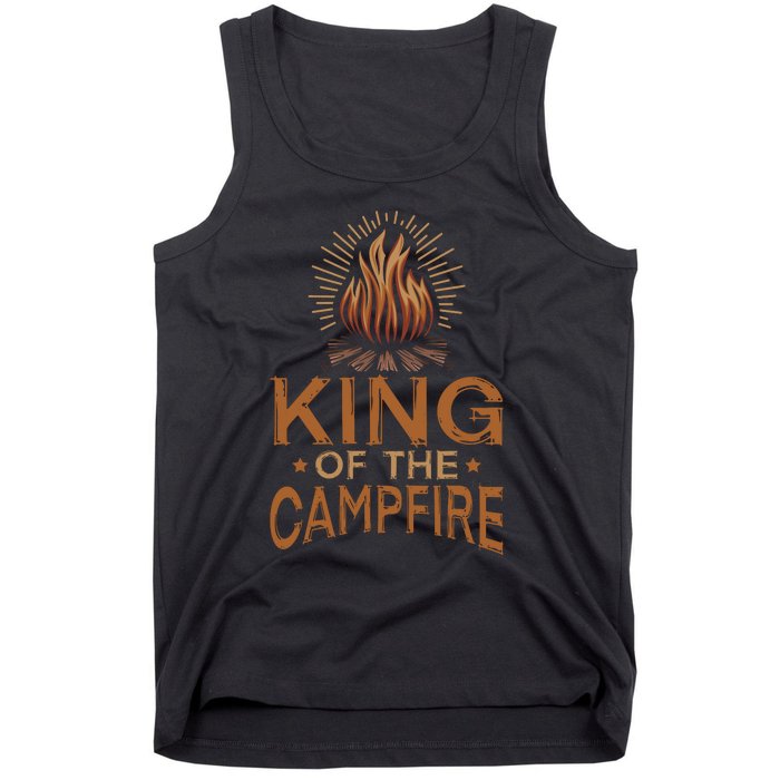 King Of The Campfire Vintage Tank Top