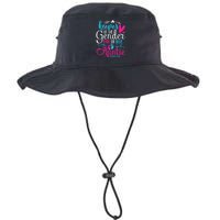 Keeper Of The Gender Auntie Loves You Aunt Baby Announcement Legacy Cool Fit Booney Bucket Hat