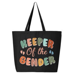 Keeper of the Gender Cute Baby Gender Reveal Party Gift 25L Jumbo Tote