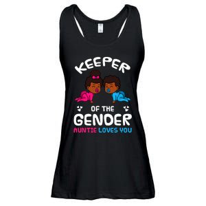 Keeper Of The Gender Auntie Loves You African American Baby Ladies Essential Flowy Tank