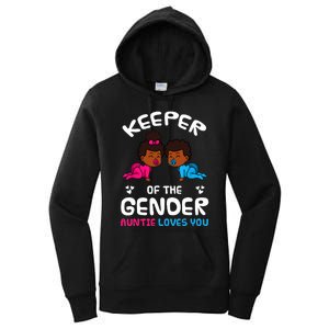 Keeper Of The Gender Auntie Loves You African American Baby Women's Pullover Hoodie