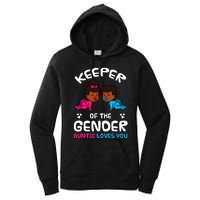 Keeper Of The Gender Auntie Loves You African American Baby Women's Pullover Hoodie