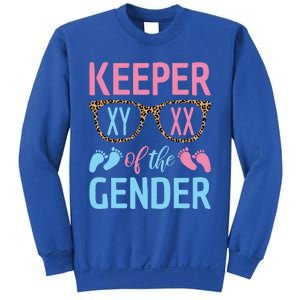 Keeper Of The Gender Baby Shower Gender Reveal Party Outfit Sweatshirt