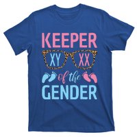 Keeper Of The Gender Baby Shower Gender Reveal Party Outfit T-Shirt