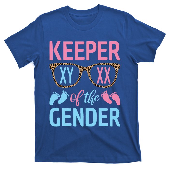 Keeper Of The Gender Baby Shower Gender Reveal Party Outfit T-Shirt