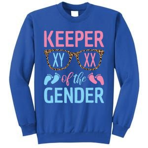 Keeper Of The Gender Baby Shower Gender Reveal Party Outfit Tall Sweatshirt