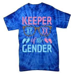 Keeper Of The Gender Baby Shower Gender Reveal Party Outfit Tie-Dye T-Shirt