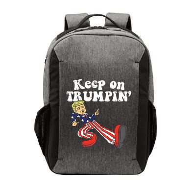 Keep On Trumpin Funny Usa Flag Support Reelect Trump 2020 Vector Backpack