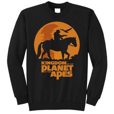 Kingdom Of The Planet Of The Apes Logo And Noa With Eagle Sweatshirt