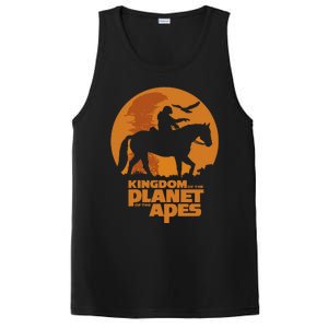 Kingdom Of The Planet Of The Apes Logo And Noa With Eagle PosiCharge Competitor Tank