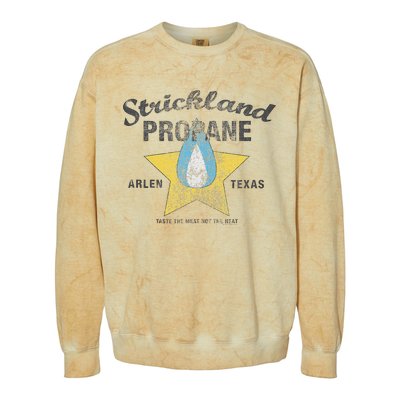 King Of The Hill Strickland Propane Arlen Tx Colorblast Crewneck Sweatshirt