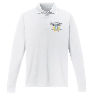 King Of The Hill Strickland Propane Arlen Tx Performance Long Sleeve Polo