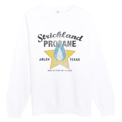 King Of The Hill Strickland Propane Arlen Tx Premium Crewneck Sweatshirt