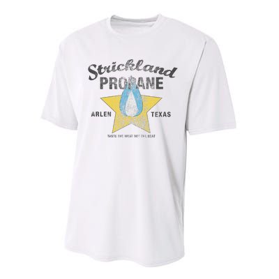 King Of The Hill Strickland Propane Arlen Tx Performance Sprint T-Shirt