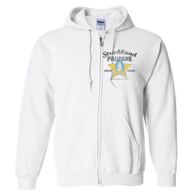 King Of The Hill Strickland Propane Arlen Tx Full Zip Hoodie