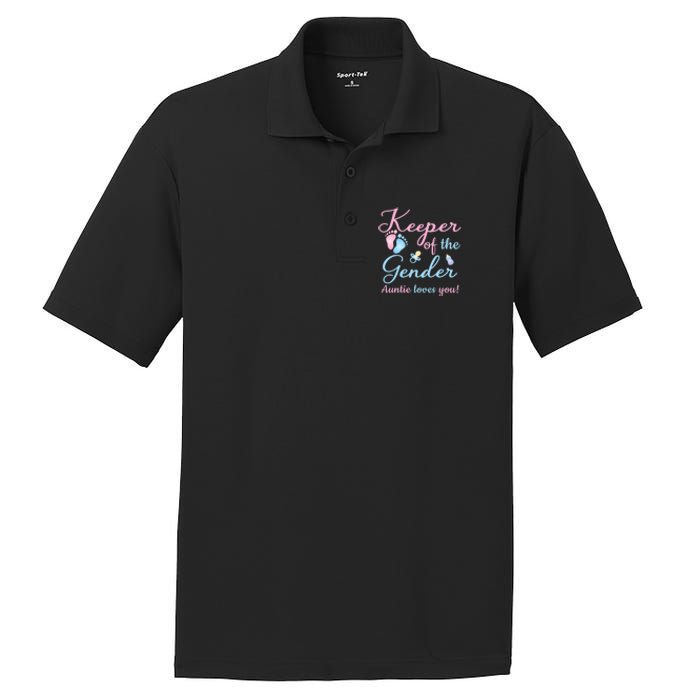 Keeper Of The Gender Auntie Loves Gender Reveal Party Idea PosiCharge RacerMesh Polo