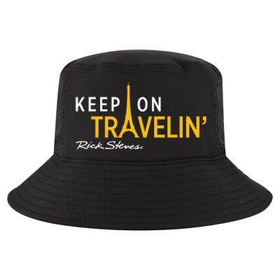 Keep On Travelin Rick Steves Cool Comfort Performance Bucket Hat