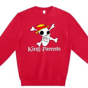 King Of The Parents Premium Crewneck Sweatshirt