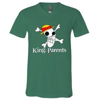 King Of The Parents V-Neck T-Shirt